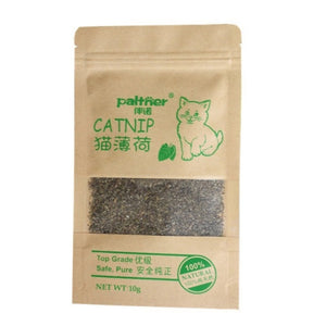 Pet Supplies Menthol Flavor Funny Cat Toys New Organic 100% Natural Premium Catnip Cattle Grass 10g Pet Products Dropshipping