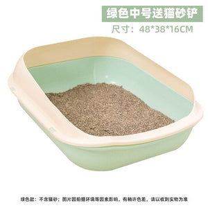 Easy Clean Cat Pet Toilet Candy-colored Kitty Litter Cat Dung Potty Training Toilet Pot Mascotas Cat Toilet Training Kit JJ60BP