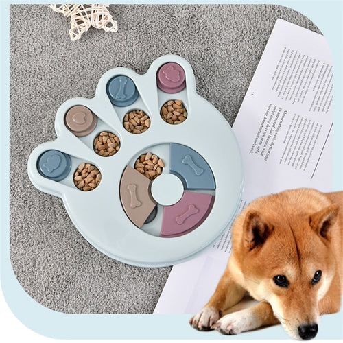 2020 Dog Puzzle Toys Increase IQ Interactive Slow Dispensing Feeding Pet Dog Training Games Feeder For Small Medium Dog Puppy