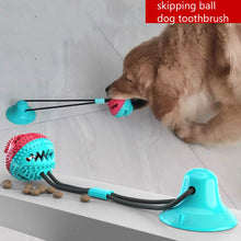 Load image into Gallery viewer, Pet Dog Toys Silicon Suction Cup Tug Dog Toy Dogs Push Ball Toy Pet Leakage Food Toys Pet Tooth Cleaning Dogs Toothbrush Brush