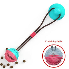 Load image into Gallery viewer, Pet Dog Toys Silicon Suction Cup Tug Dog Toy Dogs Push Ball Toy Pet Leakage Food Toys Pet Tooth Cleaning Dogs Toothbrush Brush