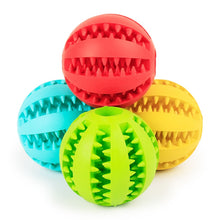 Load image into Gallery viewer, New Pet Dog Toy Interactive Rubber Balls Pet Dog Cat Puppy Chew Toys Ball Teeth Chew Toys Tooth Cleaning Balls Food