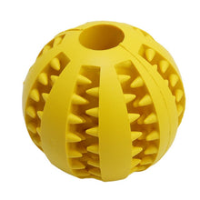 Load image into Gallery viewer, New Pet Dog Toy Interactive Rubber Balls Pet Dog Cat Puppy Chew Toys Ball Teeth Chew Toys Tooth Cleaning Balls Food