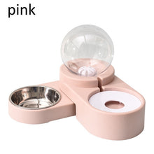 Load image into Gallery viewer, 1.8L New Bubble Pet Bowls Food Automatic Feeder Fountain Water Drinking for Cat Dog Kitten Feeding Container Pet Supplies