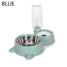 Load image into Gallery viewer, 1.8L New Bubble Pet Bowls Food Automatic Feeder Fountain Water Drinking for Cat Dog Kitten Feeding Container Pet Supplies