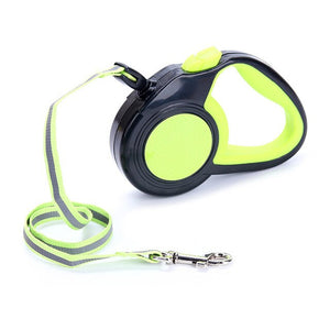 Pet Accessories 5M Automatic Retractable Leash Flexi Dog Roulette Nylon Reflective Traction Rope Dogs Extending Walking Lead